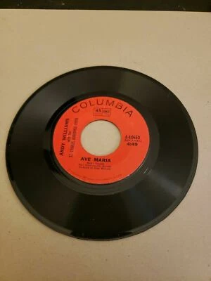 Andy Williams - Ave Maria - Columbia  (45RPM 7”  Single)(J304)  - Image 1 of 2