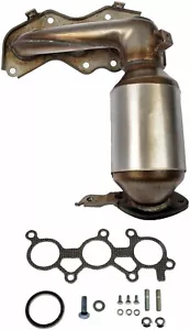 Rear Right Exhaust Manifold Kit w/ Converter & Hardware Dorman 674-846 USA Made - Foto 1 di 4