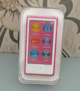 NEW Apple iPod nano 7th Generation Rose Red (16 GB) MP3 Sealed Warranty - Picture 1 of 7