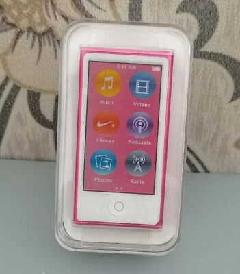 NEW Apple iPod nano 7th Generation Rose Red (16 GB) MP3 Sealed Warranty - Image 1 of 4