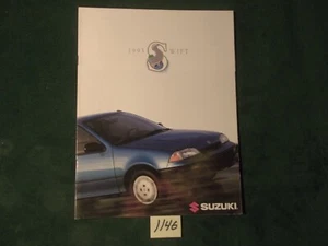 1993 SUZUKI Swift USA Market Color Original Dealer Sales Brochure ~ #1146 - Picture 1 of 8