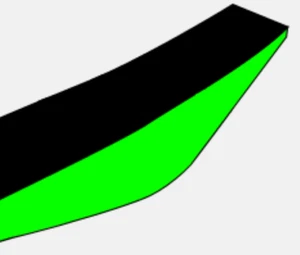 KX 125 / KX 250 2002 02 TALL+30mm HEIGHT MEDIUM DENSITY SEAT FOAM + RIBBED COVER - Picture 1 of 2