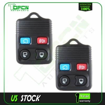 2 para Mercury Grand Marquis 2007-2011 entrada sin llave mando a distancia coche llavero Foto 1 de 4