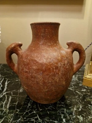Ancien Grand Pot Ou Vase En Terre Cuite Époque Et Origine à Définir  - Photo 1/4