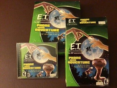 Video Game PC E.T Phone Home Adventure The 20th Anniversary, original box - Image 1 of 4