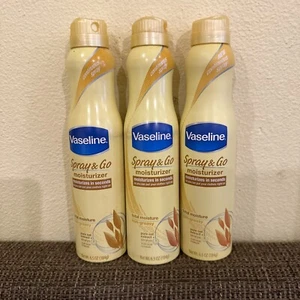 Vaseline Spray & Go Moisturizes In Seconds - Total Moisture - 6.5 Oz Lot Of 3 - Picture 1 of 1