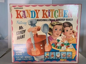 Vintage Transogram Mr. Candy Man Kandy Kitchen Playset MISB Mint Factory Sealed - Picture 1 of 5