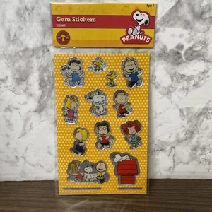 2012 Peanuts Gem Foil Stickers 1 sheet New In Package - Picture 1 of 8