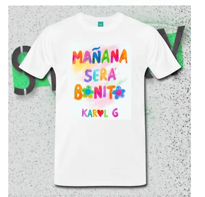 Karol G Mañana sera bonito 2023 T-Shirt XS-XL - Picture 1 of 1