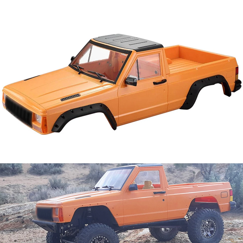 RC 1/10 313mm Wheelbase Pickup Body Shell Kit For Cherokee Axial SCX10 II 90046 - Image 1 of 4