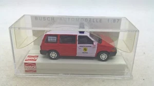 Busch 1:87 44611 Chrysler Voyager rosso bianco vigili del fuoco Herne ELW in confezione originale (45) - Foto 1 di 4