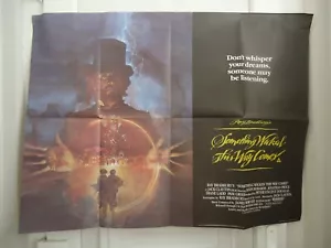 SOMETHING WICKED THIS WAY COMES/RAY BRADBURY/UM1325/british quad poster - Picture 1 of 1