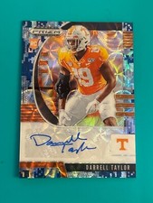 2020 Panini Prizm Draft Picks Darrell Taylor RC Autograph #298 /25