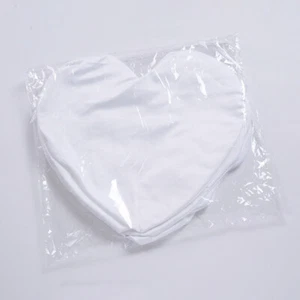 4Pcs White Sublimation Blank Pillow Case DIY Printed Heat Transfer Cushion Cover - Picture 1 of 12