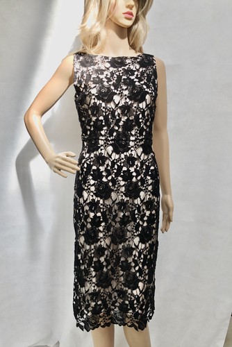 Abito da cocktail Valentino Roma Macrame in pizzo US 6 IT 42 Orig. $7995