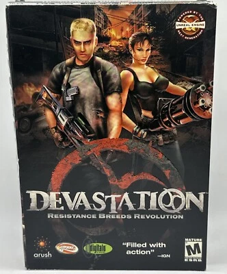 Devastation: Resistance Breeds Revolution PC Game Brand New sealed Small Box - Image 1 of 4