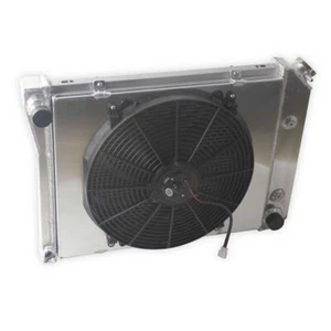 3Row Radiator+Shroud+Fan For 1980-1987 Buick Regal/1965-1969 Skylark Special - Picture 1 of 7