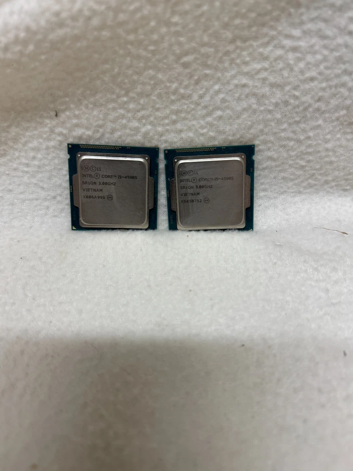 LOT OF 2 INTEL CORE i5-4590S QUAD-CORE 3.00GHz CPU PROCESSOR SR1QN - Image 1 of 1