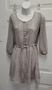 BANANA REPUBLIC Petite Dress - Taupe, size 00P - Picture 1 of 4