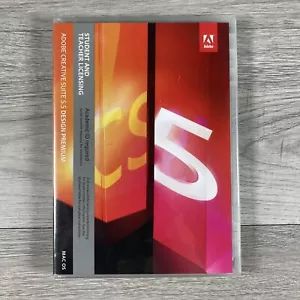 Adobe Creative Suite 5.5 CS5.5 Design Premium For MAC OS Student Teacher - Picture 1 of 6