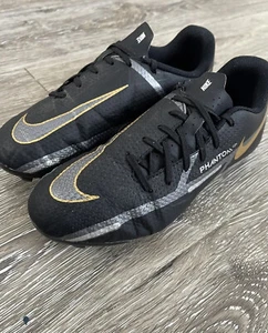 Nike Phantom Jungen schwarz Schnürschuhe Fußballschuhe DC0812 Jugend Größe 4 Y - Bild 1 von 6