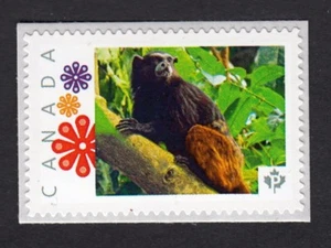 MONO = TAMARINO MARRÓN = franqueo de la foto = sello MNH Canadá 2016 [p16/01-2mk4/4] - Imagen 1 de 2