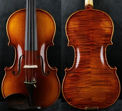 Great Value Handmade Violin Stradivari 1716 Messiah Violin Fabulous Sound ZM10 - Image 1 of 4