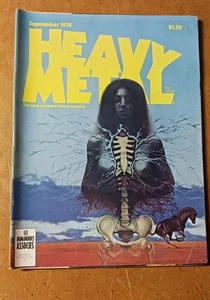 Revista vintage HEAVY METAL Vol. 2, No. 5 de septiembre de 1978 - Imagen 1 de 3