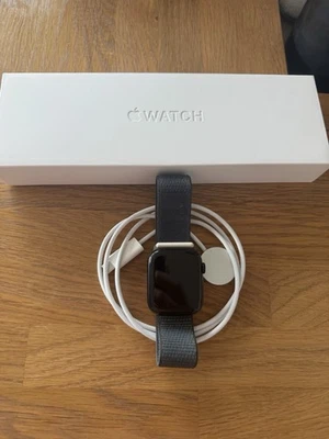 Apple Watch Series 9 45mm Sportarmband Mitternacht - Bild 1 von 2