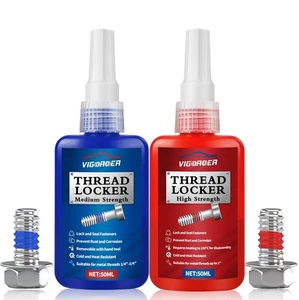 Thread Lock Medium and High Strength, Thread Locker for Nuts, Bolts, Fastener... - Picture 1 of 7