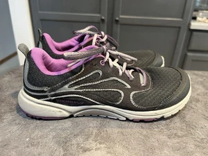 Merrell Bare Access Arc Womens 6.5 Black Purple Athletic Running Shoes Barefoot - Picture 1 of 8