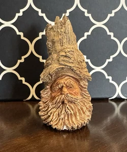 Vintage Stephen Herrero Skulptur Holz Baumgeist USA 1987 - Bild 1 von 12