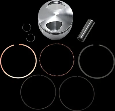 JE Piston Kit Rings Pins Round 3mm OB 97mm Bore 11:1 Yamaha SR500 76-81 - Image 1 of 4