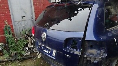 VOLKSWAGEN MK1 TOUAREG 2004 BOOT LID WITH GLASS IN BLUE LD5Q - Image 1 of 4