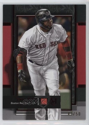 2024 Topps Museum Collection Ruby /50 David Ortiz #79 HOF - Image 1 of 2