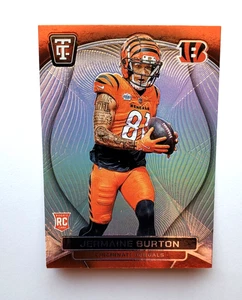 2024 Totally Certified Football Jermaine Burton #141 Rookie Card - Bengals. - Bild 1 von 2