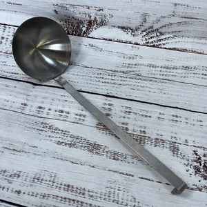 Halco Edelstahl 12 Zoll lange Schöpfkelle 2 Unzen #3742 Korea Made - Bild 1 von 7