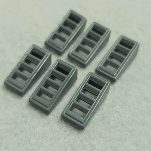 LEGO Slope 18 61409 gris azulado oscuro con rejilla 18863 67119 genuino sin usar, en caja - Imagen 1 de 6