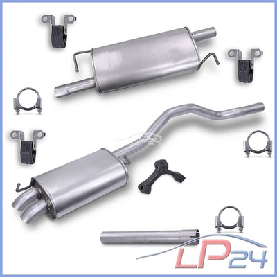 SILENCIEUX CENTRAL ATEC POUR VW MULTIVAN TRANSPORTER T5 1.9 TDI - Photo 1/4