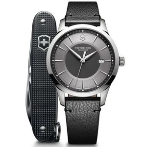 Victorinox Swiss Army 241804.1 Alliance Men's Watch Black 40mm Stainless Steel - Picture 1 of 1