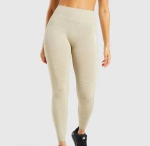 Gymshark Adapt Fleck nahtlose Leggings Sandstein Damengröße Small neu ohne Etikett - Bild 1 von 8