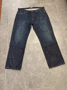 Lucky Brand Mens Jeans Size 38X30 Med Wash 221 Straight 100% Cotton Logo - Picture 1 of 13