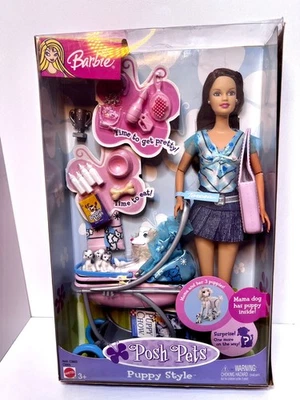 Barbie Posh Pets estilo cachorro Teresa 2003 Mattel vintage y raro nuevo en caja Foto 1 de 4