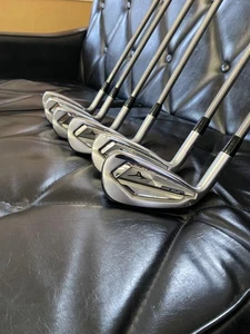 Mizuno JPX921 Hot Metal Iron Set 6pcs 5-PW SteelFiber i95 Flex S Left-Handed - Picture 1 of 5