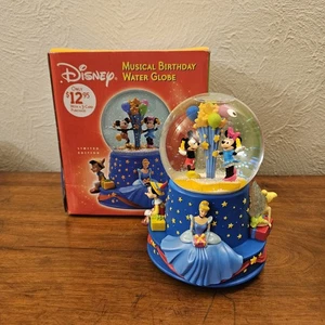 Hallmark Disney Walt's 100th Musical Birthday Water Globe 2001 Limited Edition  - Picture 1 of 12