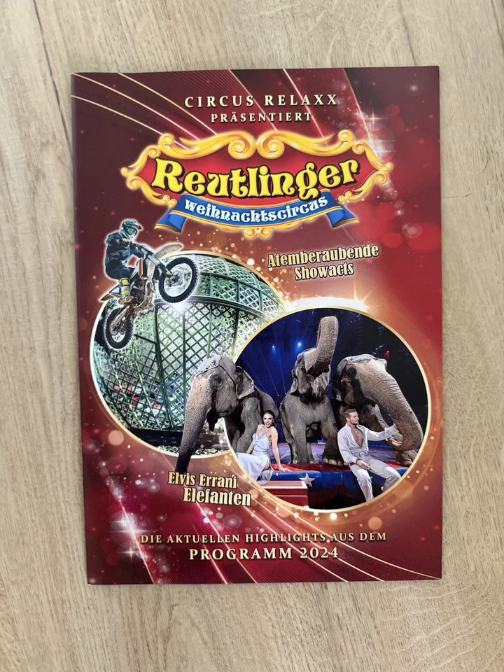 Circus Zirkus Circo Cirque Cirkus Cyrk Programm Programmbook Programma - Bild 1 von 1