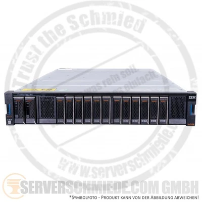 IBM All Flash AF 900 Raid SAN Storage 9843-AE2 8/16Gb FC / 10GbE iSCSI* 2x PSU 1 - Bild 1 von 4