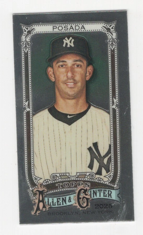2025 TOPPS ALLEN & GINTER 棒球迷你 CHROME JORGE 波斯达洋基队 #182 — 第 1/1 张图片