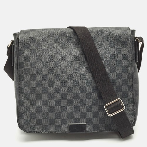LOUIS VUITTON（LV） Borsa Louis Vuitton Damier Ebene Canvas District MM