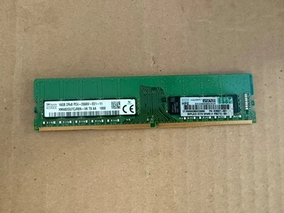 Hynix 16GB 2Rx8 PC4-2666V ECC UDIMM DDR4-21300 ECC Unbuffered Server Memory RAM - Image 1 of 2
